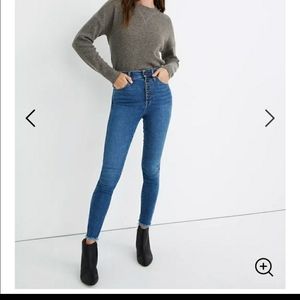 Madewell 10" high-riser Skinny jeans